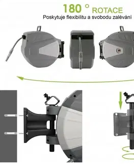 Automatický naviják s hadicí 15 m, S