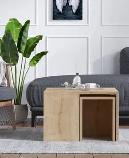 Konferenční stolek Ortanca Sapphire Oak