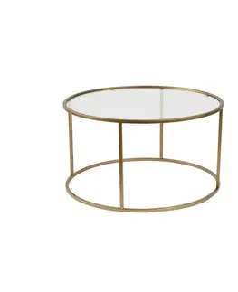 Konferenční stolek Aurum Gold, 80 cm