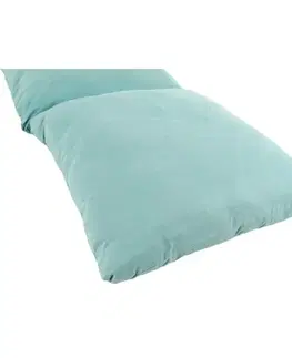 Křeslo s taburetem ZANDER látka / dřevo Tempo Kondela
