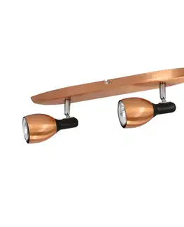 Nástěnná svítidla 2X50W GU10 měděná CROSS