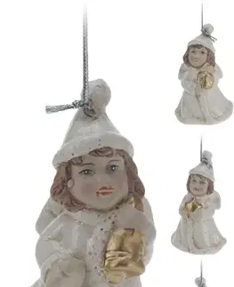 PROHOME - Anděl závěsný 8cm různé druhy