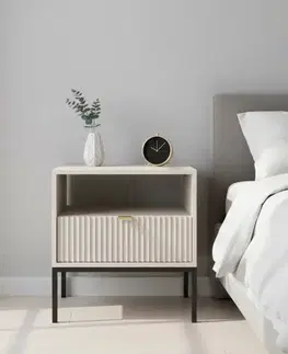 ArtPS Noční stolek MONA S-54 | cashmere