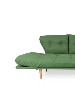 Trojmístná rozkládací pohovka Nina Daybed - Green GR106