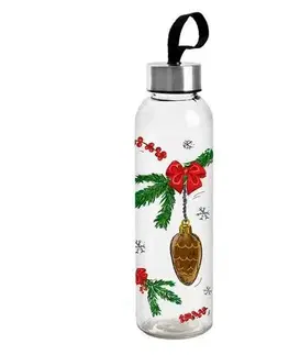 Toro Skleněná láhev Detox Xmas, 500 ml