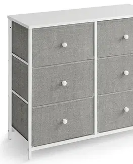 Komoda E1032 GREY, 80 cm, L