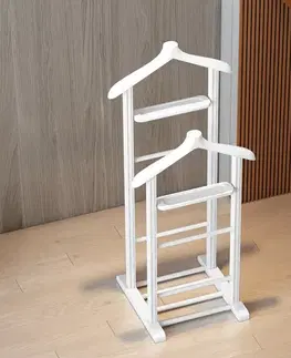 Valet Stand Beta Double - White