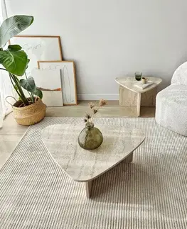 Sada konferenčních stolků Ballare Set - Travertine