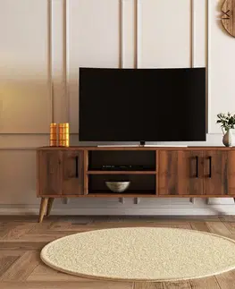 Televizní stolek Exxen Walnut
