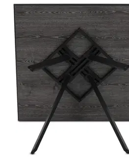 Jídelní stůl R5190 GREY, šedý dub