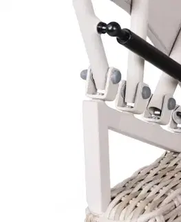 Zahradní pohovka s baldachýnem polyratan
