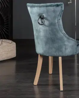 Chesterfield jídelní židle 2 ks FRIXON Dekorhome
