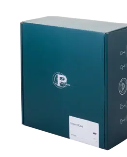 Sklenice na červené víno 850 ml, set 2 ks — Green Wave Platinum Line Lunasol II - 322902