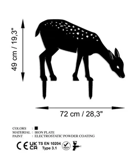 Zahradní dekorace Gazelle 01