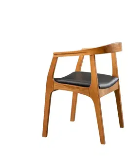 Jídlení židle Albero Black and Walnut