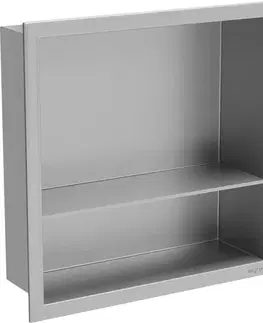 MEXEN X-Wall-R modul pro vestavbu do stěny s poličkou 30 x 30, nerez 1910303010S