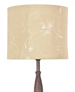 Béžová kancelářská stolní lampa Safari 60W E27