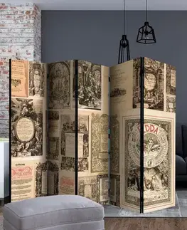 Paraván Vintage Books Dekorhome