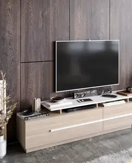 TV stolek Pia - Cordoba, White