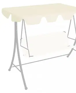Stříška na zahradní houpačku 150/130x70/105 cm Dekorhome