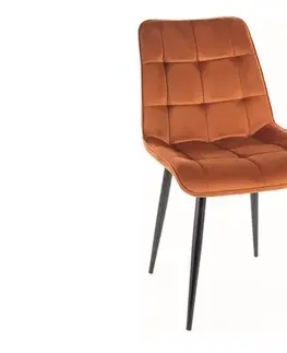 Jídelní židle CHIC VELVET Signal