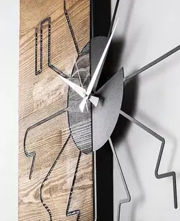 Dekorativní dřevěné nástěnné hodiny Wooden Clock 29