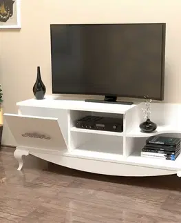 Televizní stolek Sultan White