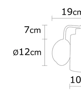 Nástěnná lampa Balcova - N-340