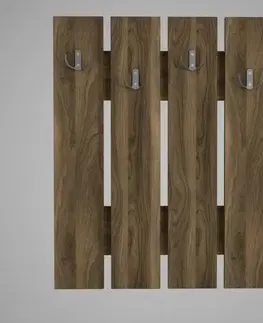Nástěnný věšák Anita Walnut