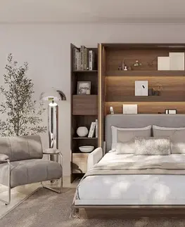 Dig-net nábytek Sklápěcí postel Lenart BED CONCEPT BC-02 dub dunin | 120 x 200 cm