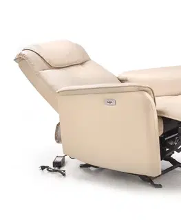 Relaxační křeslo PARADISE s USB Halmar