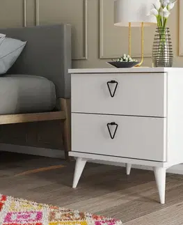 Noční stolek Versa-Ce White