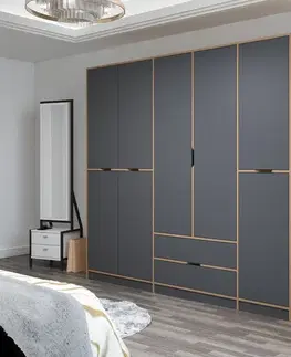 Šatní skříň Elina - 8164