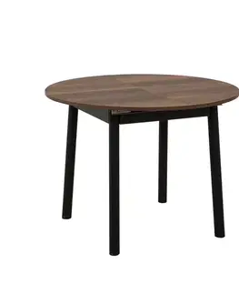 Jídelní stůl Oliver Walnut Black