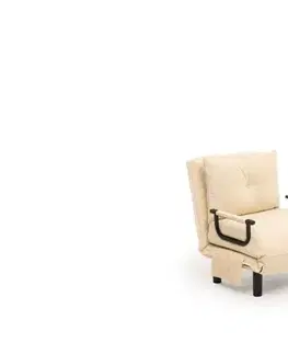 Rozkládací křeslo Sento Single - Cream