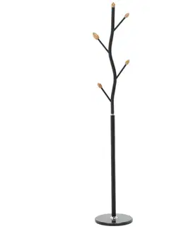 Aldotrade Věšák stojící BUNGUND 170 cm, černá
