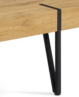 Konferenční stolek 110 x 60 cm, divoký dub