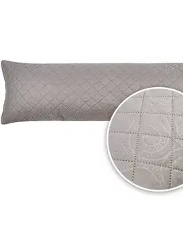 4Home Povlak na relaxační polštář Náhradní manžel Orient šedá, 50 x 150 cm