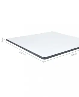 Vrchní matrace na postel boxspring Dekorhome