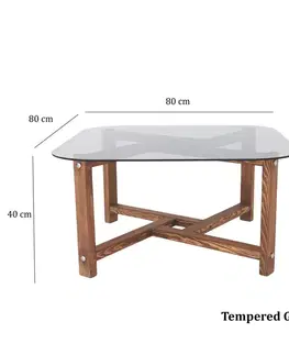 Konferenční stolek Zen - Oak