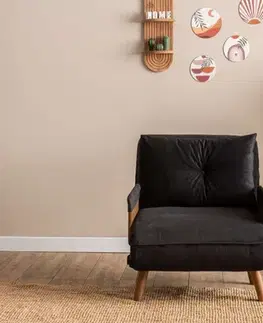 Rozkládací křeslo Cosmo Single - Black
