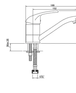 INVENA Umyvadlová baterie PEREA BU-05-K01-Q