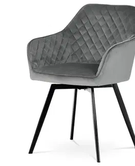 Sada jídelních židlí DCH-425 GREY4, 2 ks