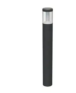 Panlux Venkovní sloupkové LED svítidlo Bella antracit, IP65, 9 W
