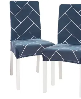 4Home Napínací potah na židli Elegant, 45 - 50 cm, sada 2 ks