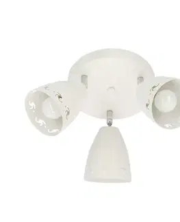 Stropní lampa Coty 3xE14 bílá matná