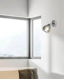 Nástěnná lampa 1X10W E14 chrom FORT