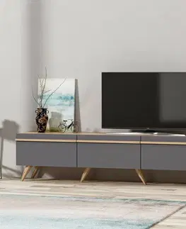 Televizní stolek Amsterdam Anthracite