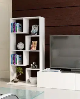 TV stěna / Sestava pod TV Bare - White