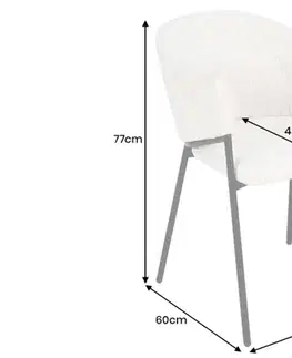 Jídelní židle 2 ks DAFNE Dekorhome
